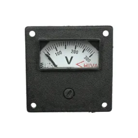 0-300V Square Shape Analog Voltmeter