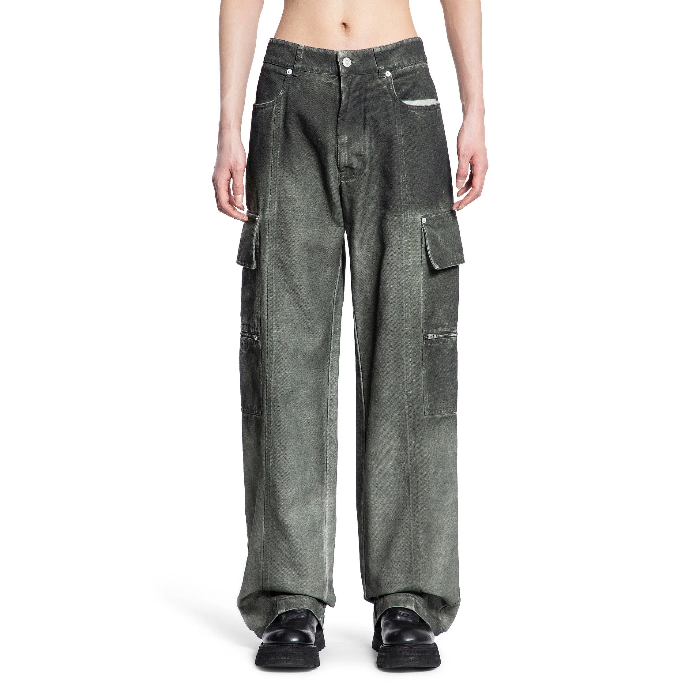 1017 ALYX 9SM MAN GREEN TROUSERS