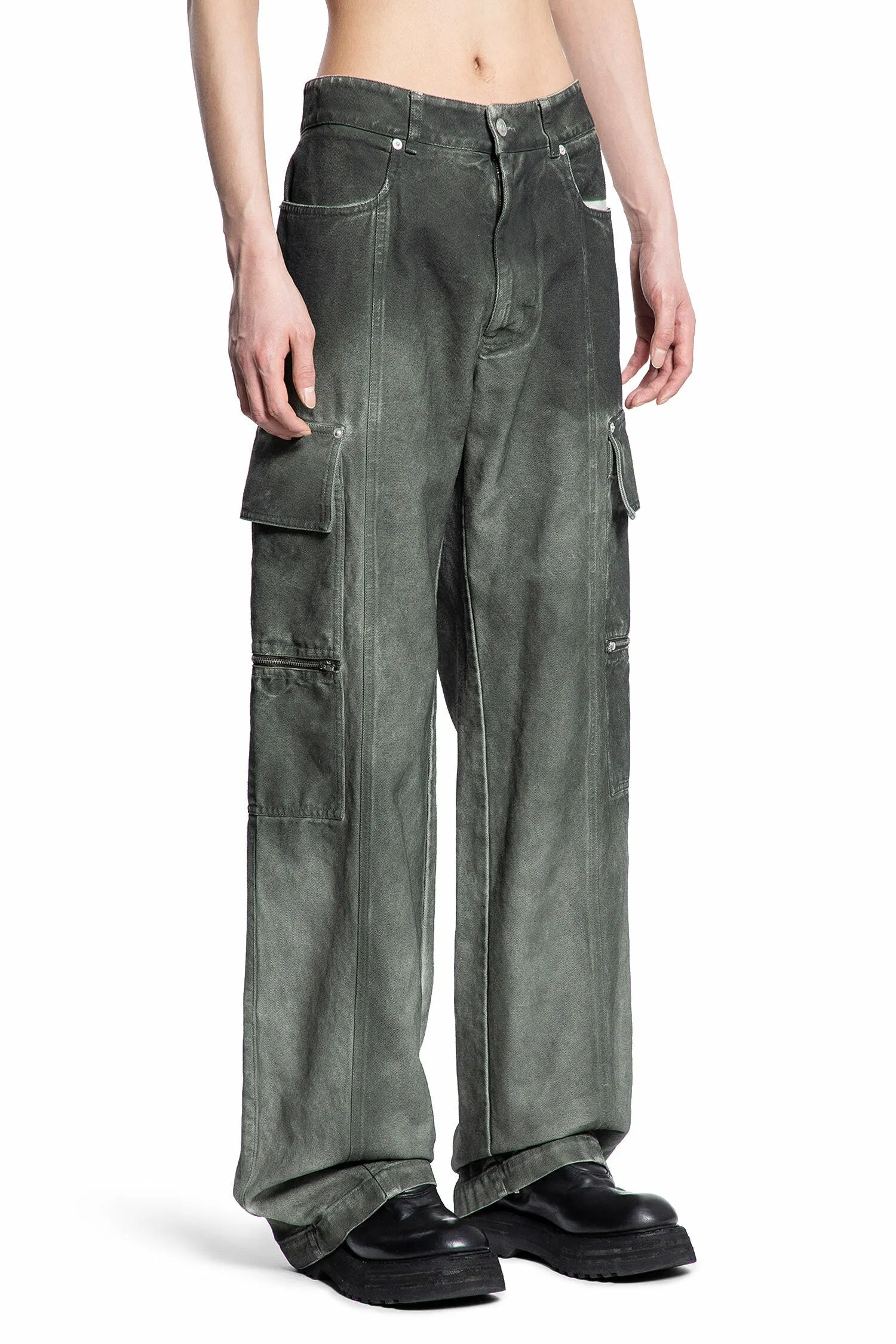 1017 ALYX 9SM MAN GREEN TROUSERS