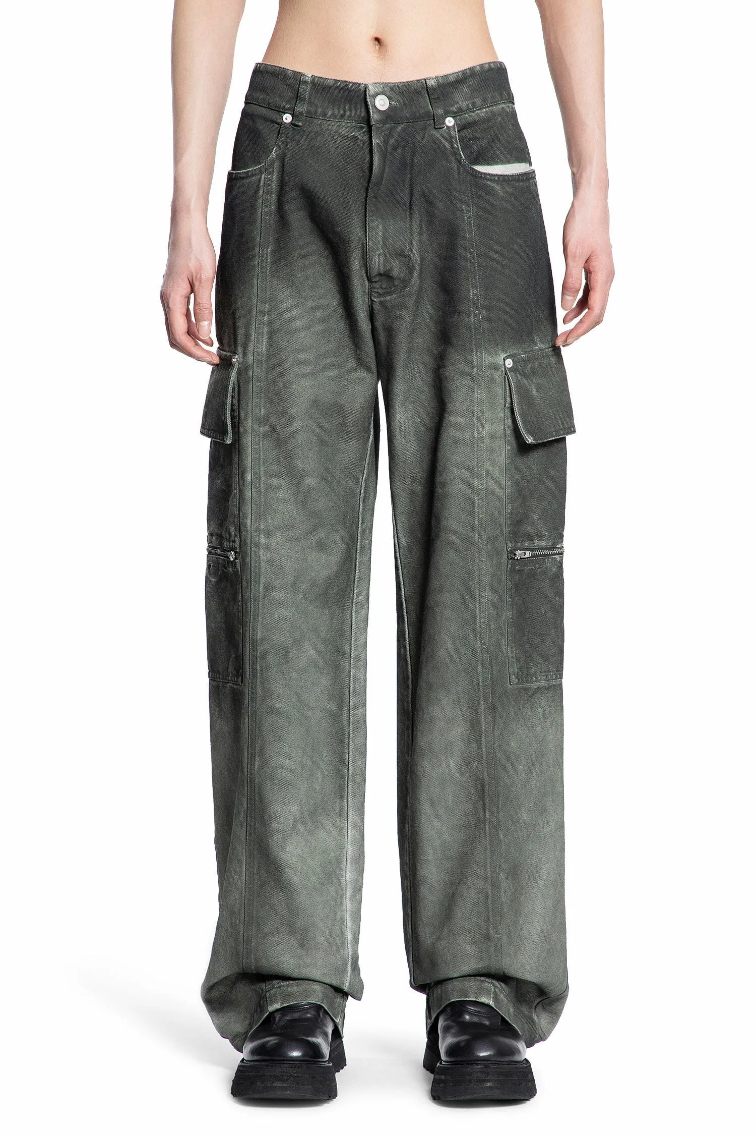 1017 ALYX 9SM MAN GREEN TROUSERS