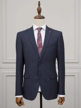 2 PIECE SUIT BLUE GREY