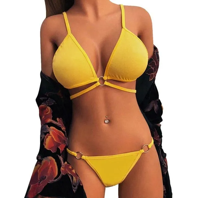 2021 New!!! Women's Sexy Bikini Set Two Piece Sizes S - 2XL