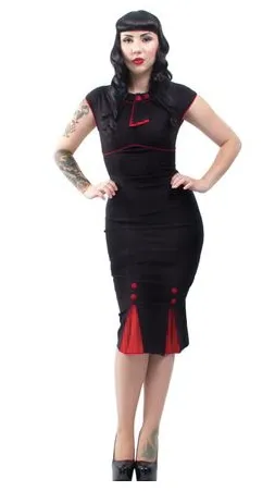 30 Bombshell Fitted Dress by Stop Staring! (4 Color Options)