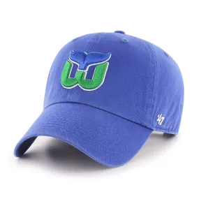 47 Brand NHL Clean Up Adjustable Hat - Hartford Whalers