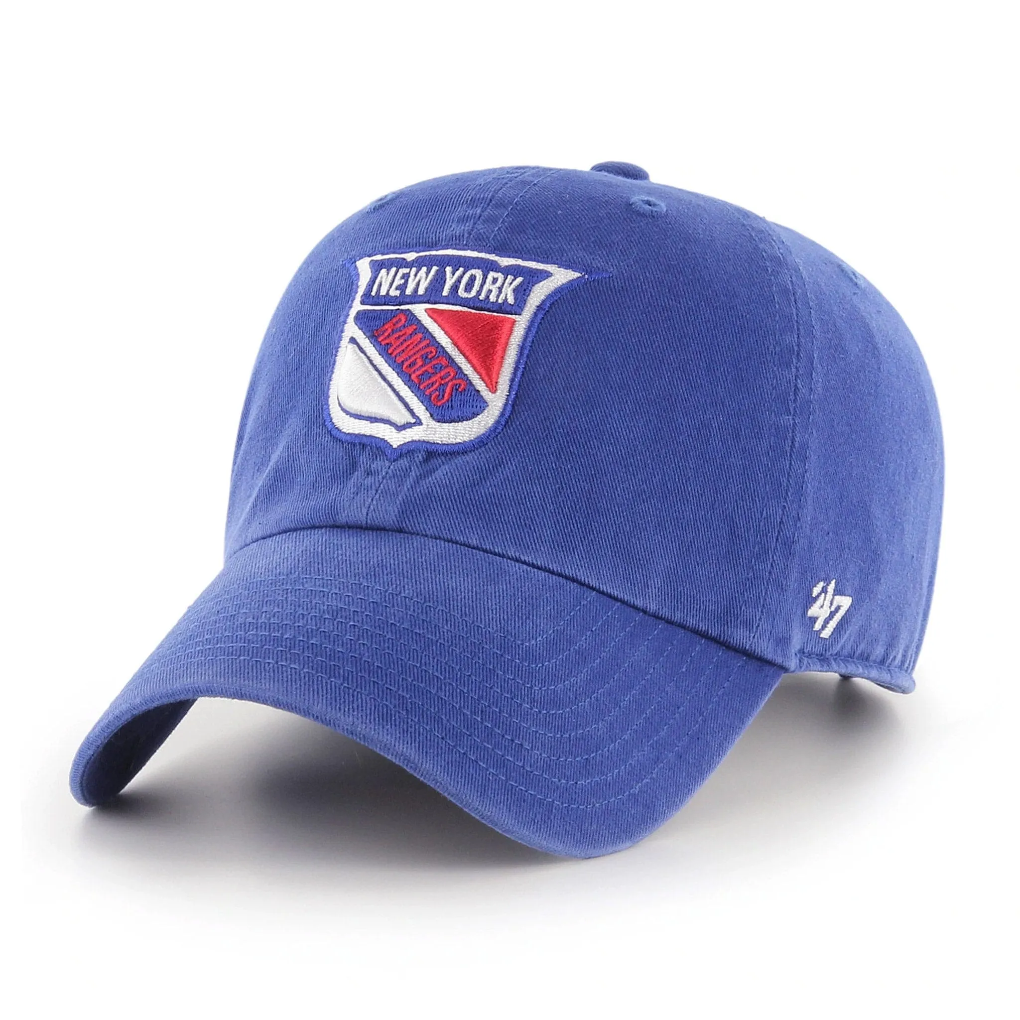 47 Brand NHL Clean Up Adjustable Hat - New York Rangers