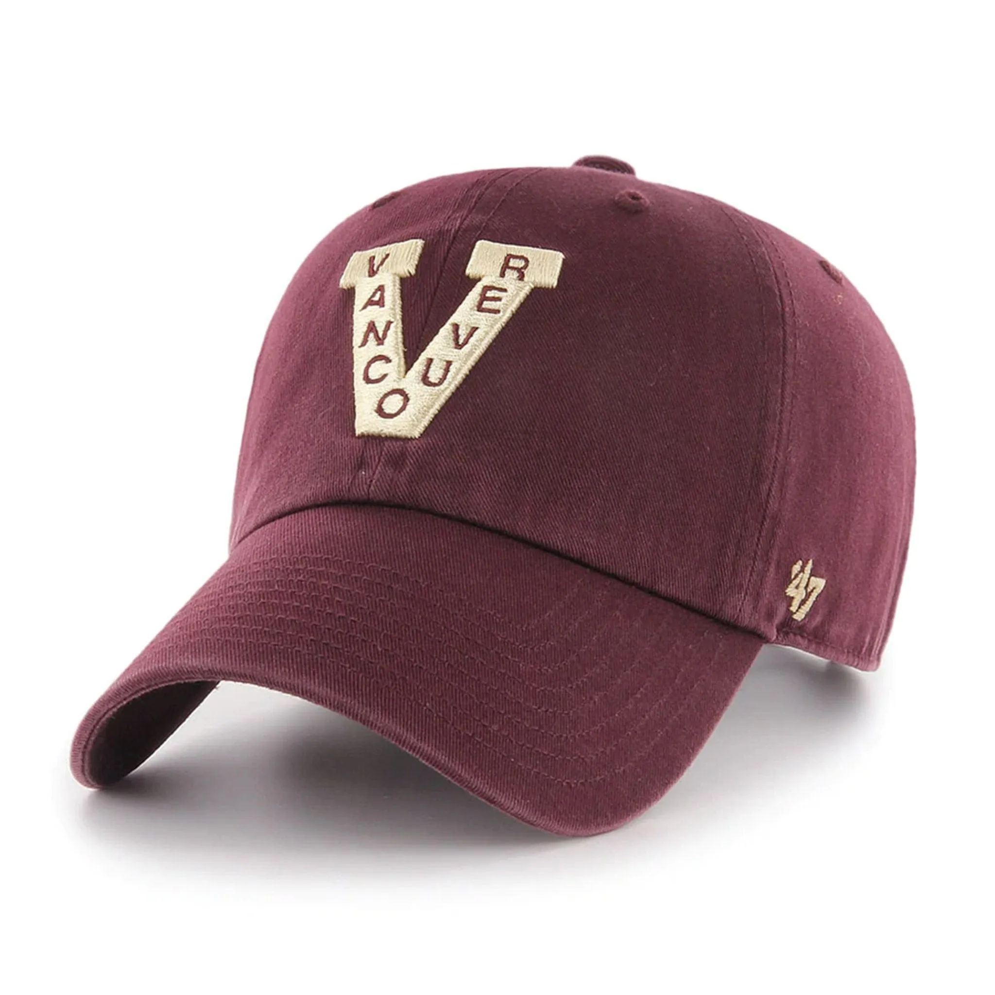 47 Brand NHL Clean Up Adjustable Hat - Vancouver Millionaires