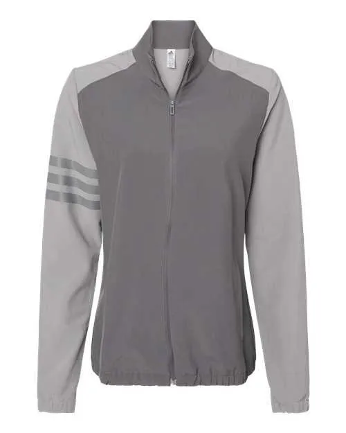 Adidas A268 Women's 3-Stripes Jacket - Grey Five Grey Three