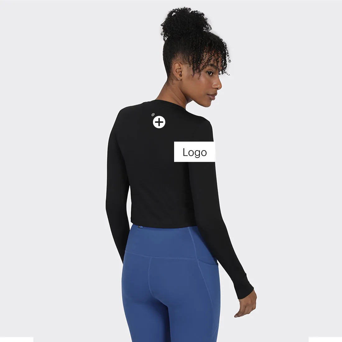 AeroCool™ Training - Crop Top Full Sleeves