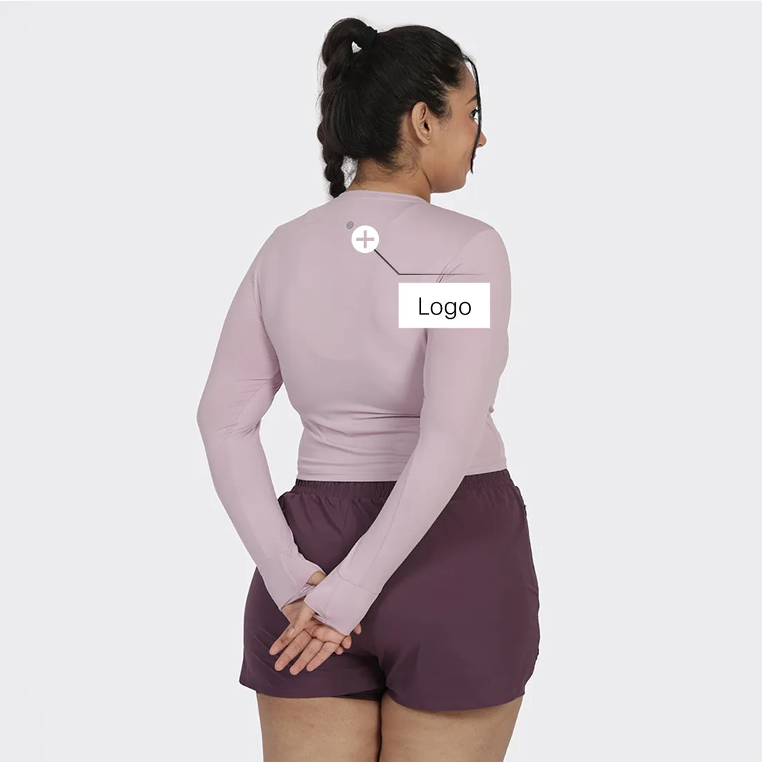 AeroCool™ Training - Crop Top Full Sleeves