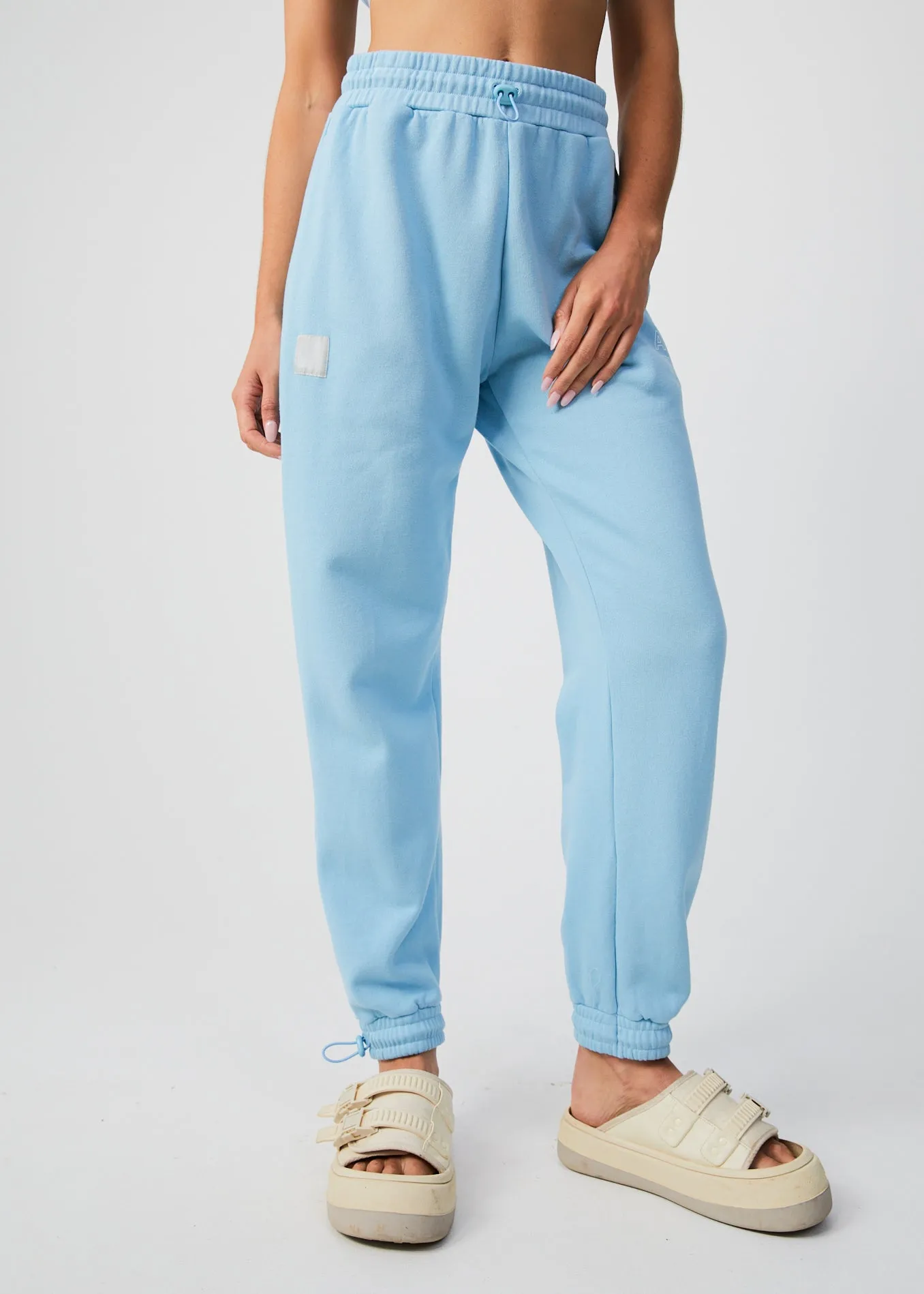 AFENDS Unisex Conditional - Unisex Sweat Pants - Sky Blue