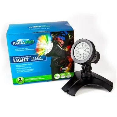 Aquapro 18 LED Multi Colour Pond And Garden Light