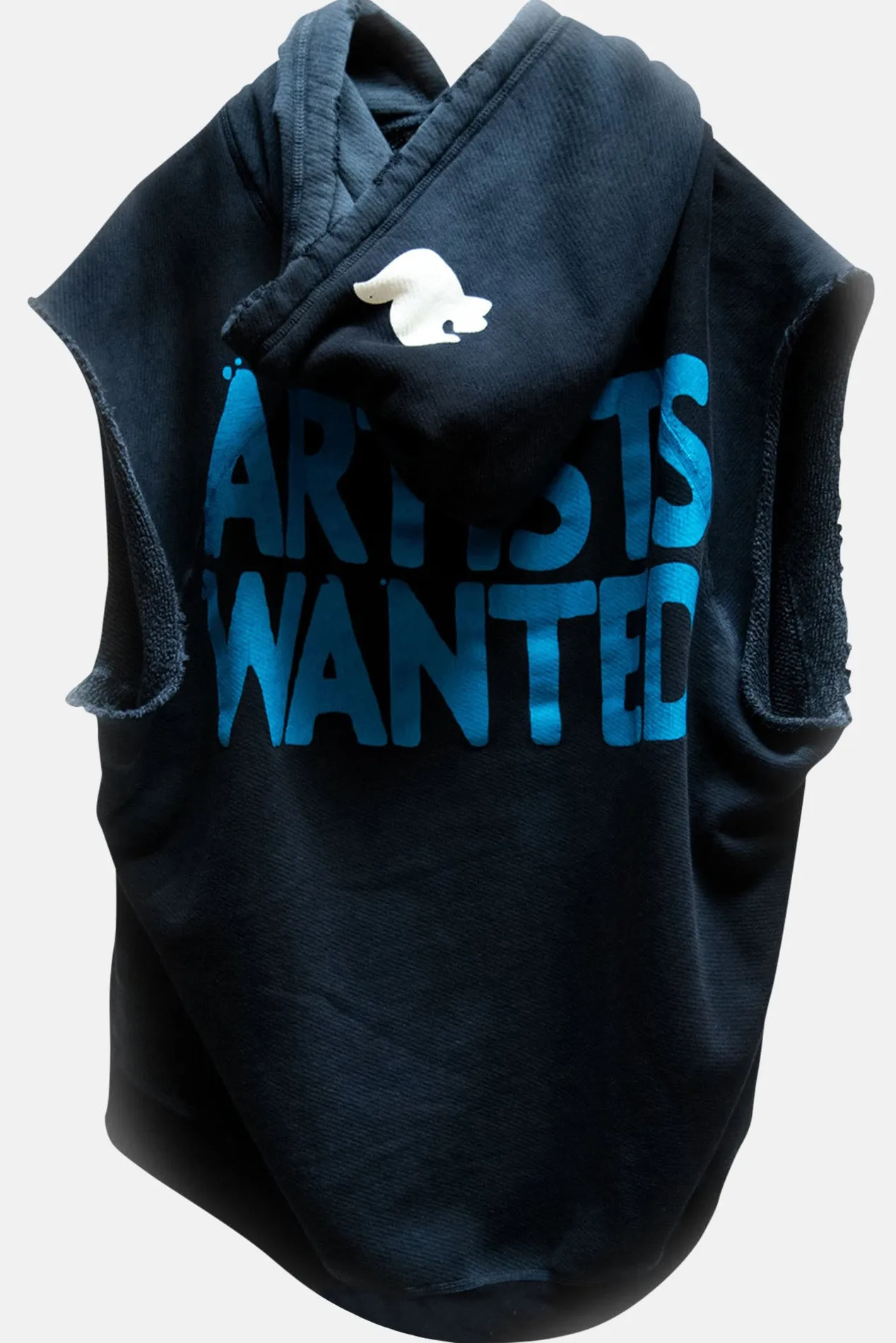 Artists Wanted Cutoff Superyumm Biggy Hoodie Superblack