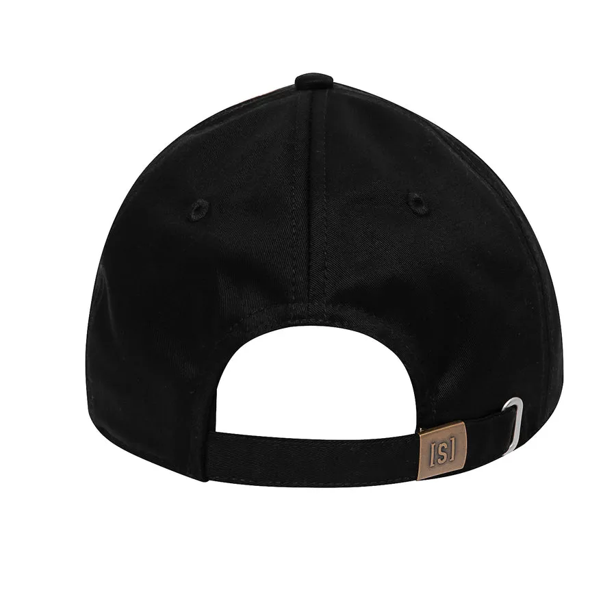 A[S]USL KIDS OUTLINE LOGO DAD CAP-BLACK