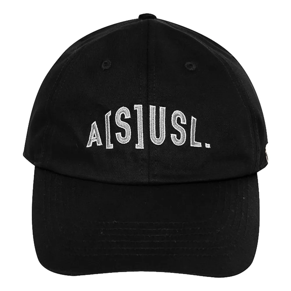 A[S]USL KIDS OUTLINE LOGO DAD CAP-BLACK