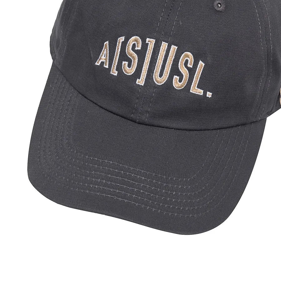 A[S]USL KIDS OUTLINE LOGO DAD CAP-SLATE