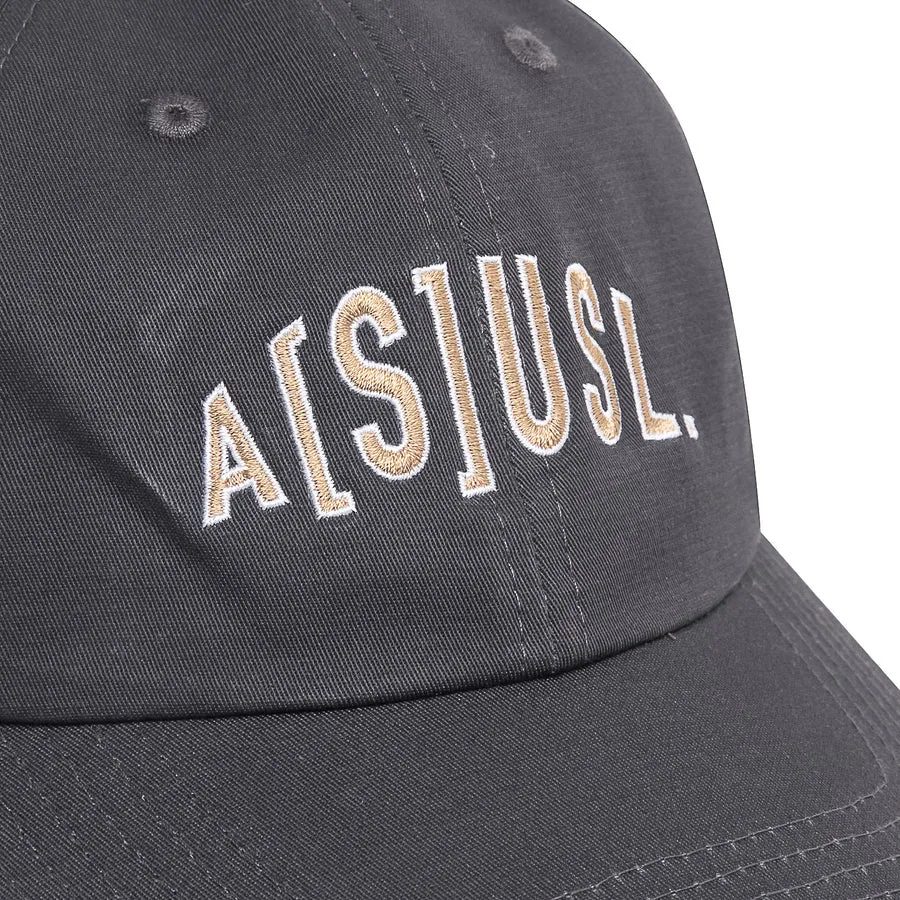 A[S]USL KIDS OUTLINE LOGO DAD CAP-SLATE