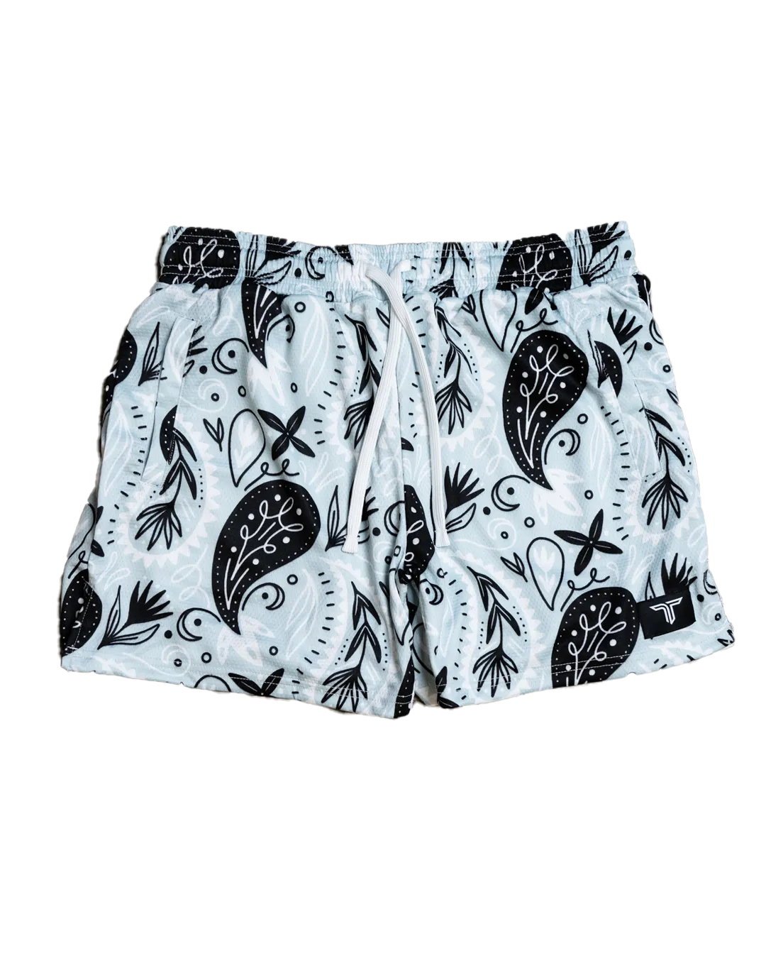 Bandana Mesh Training Short (5" Inseam) - Ice