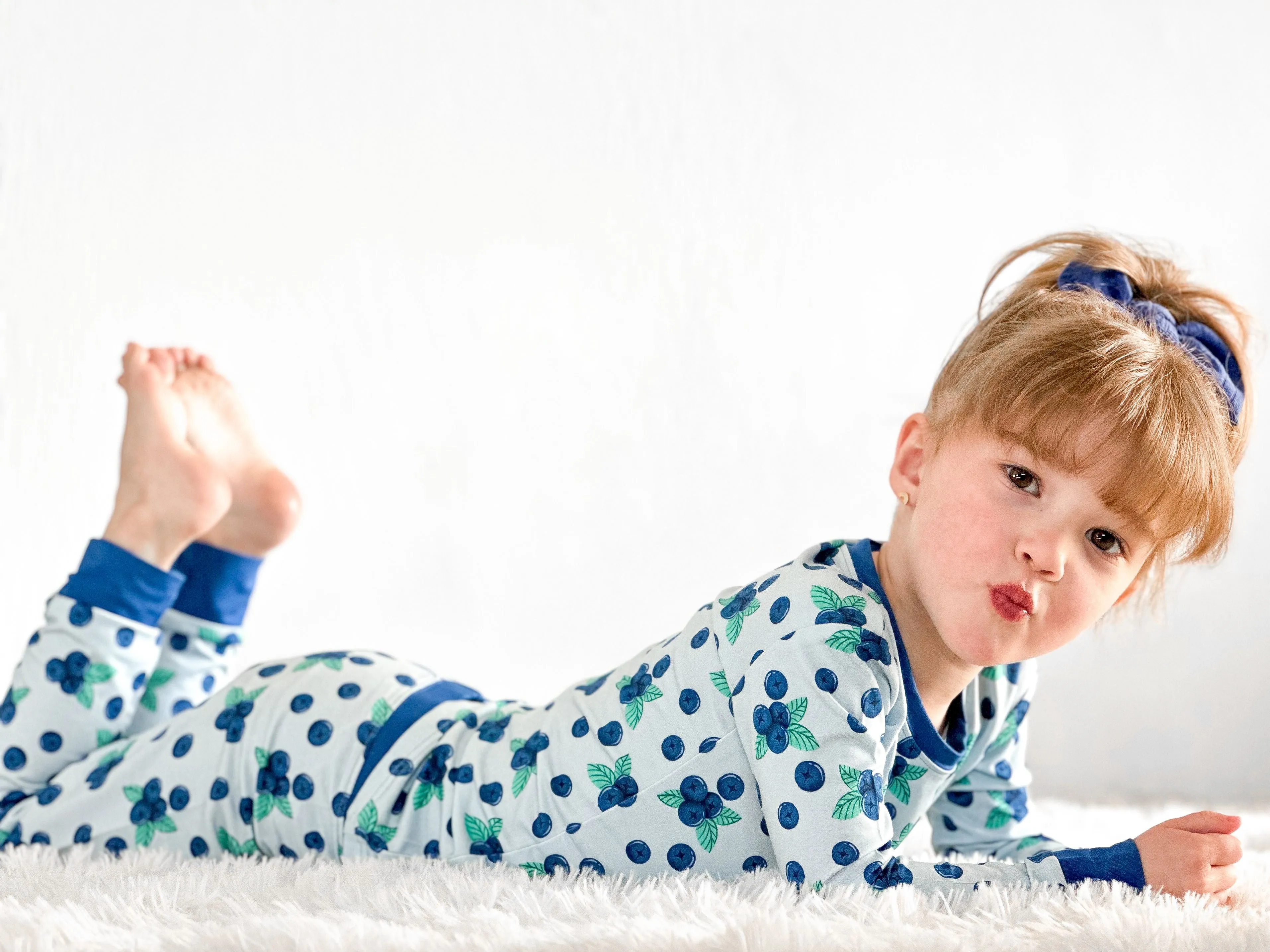 Berry Blue 2 Piece Pajama Set