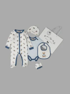 BOYS 5 PIECE SET-BLUE