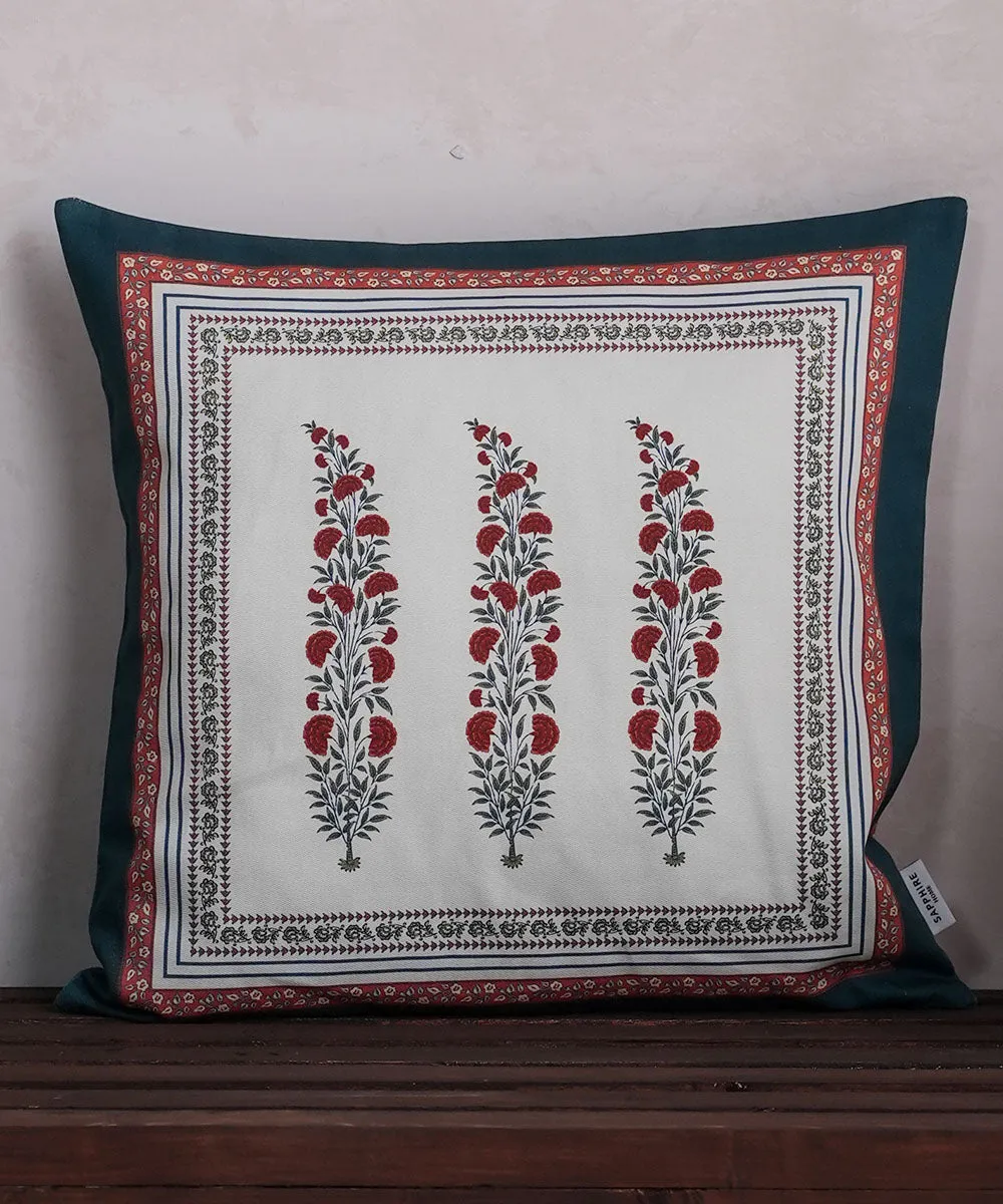 Burnt Paisley - Cushion Cover