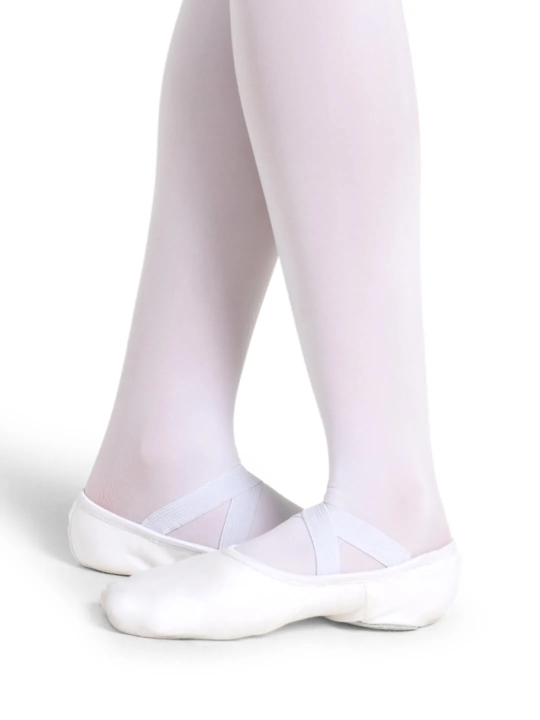 CAPEZIO 2037C HANAMI® WHITE BALLET SHOE