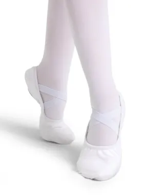 CAPEZIO 2037C HANAMI® WHITE BALLET SHOE