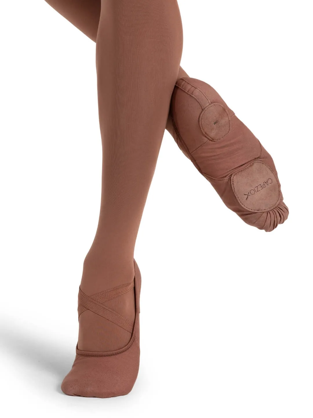 CAPEZIO 2037W HANAMI® MOCHA BALLET SHOE