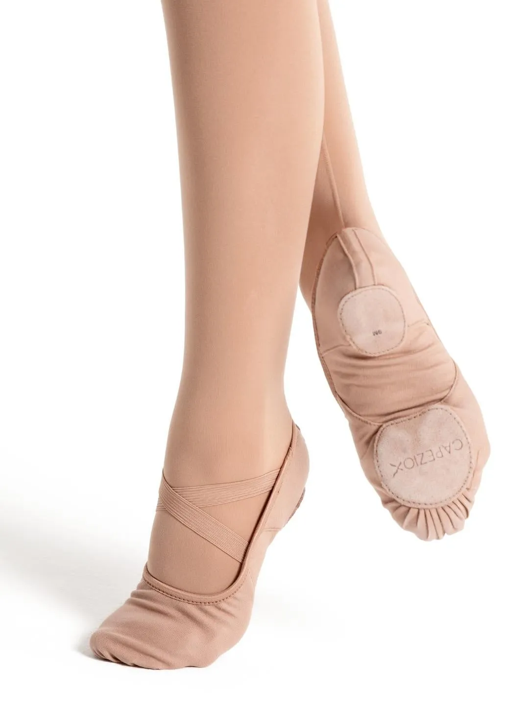 Capezio Hanami Canvas Ballet | Light Suntan | Adult