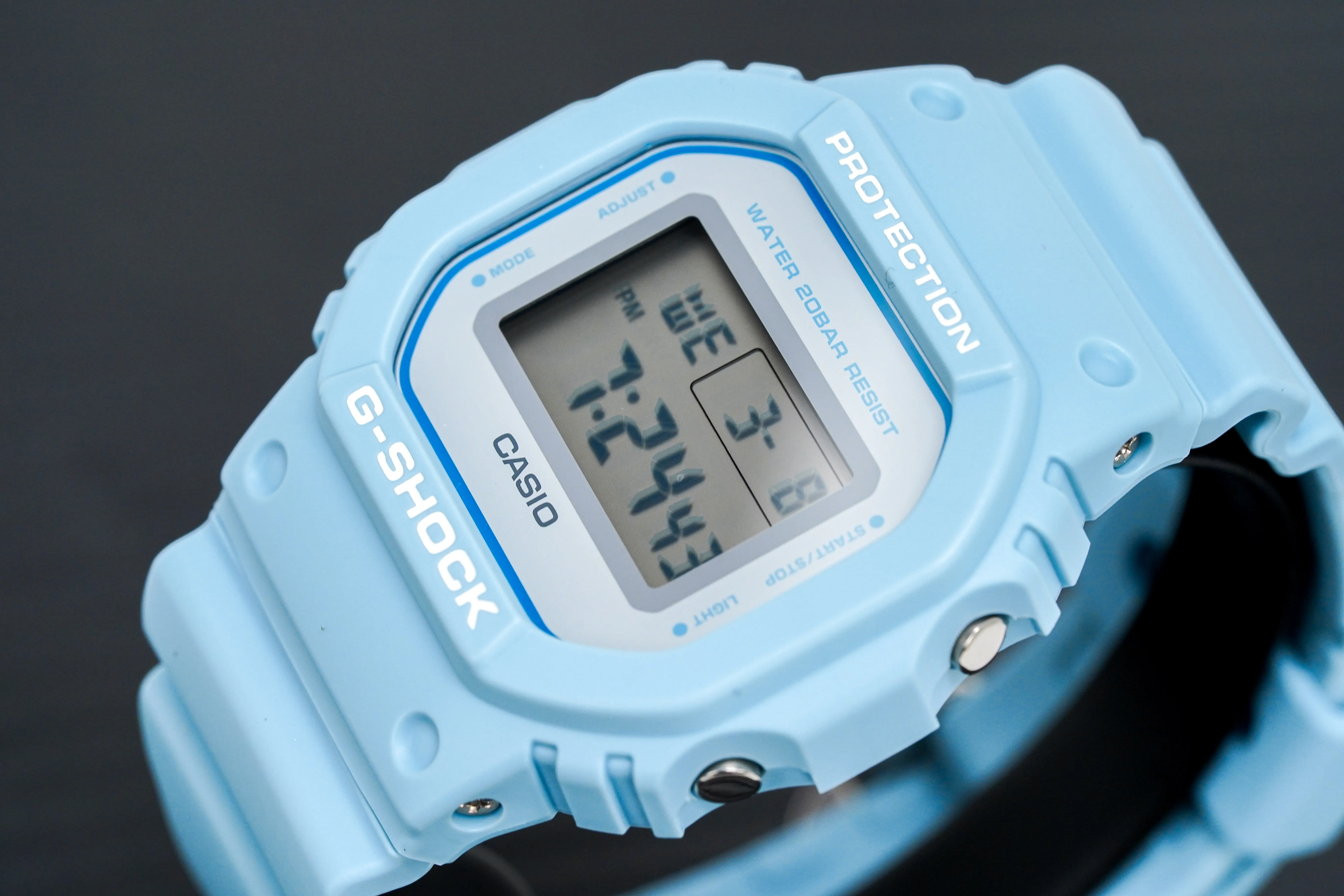 Casio G-Shock Watch Matte Blue DW-5600SC-2DR