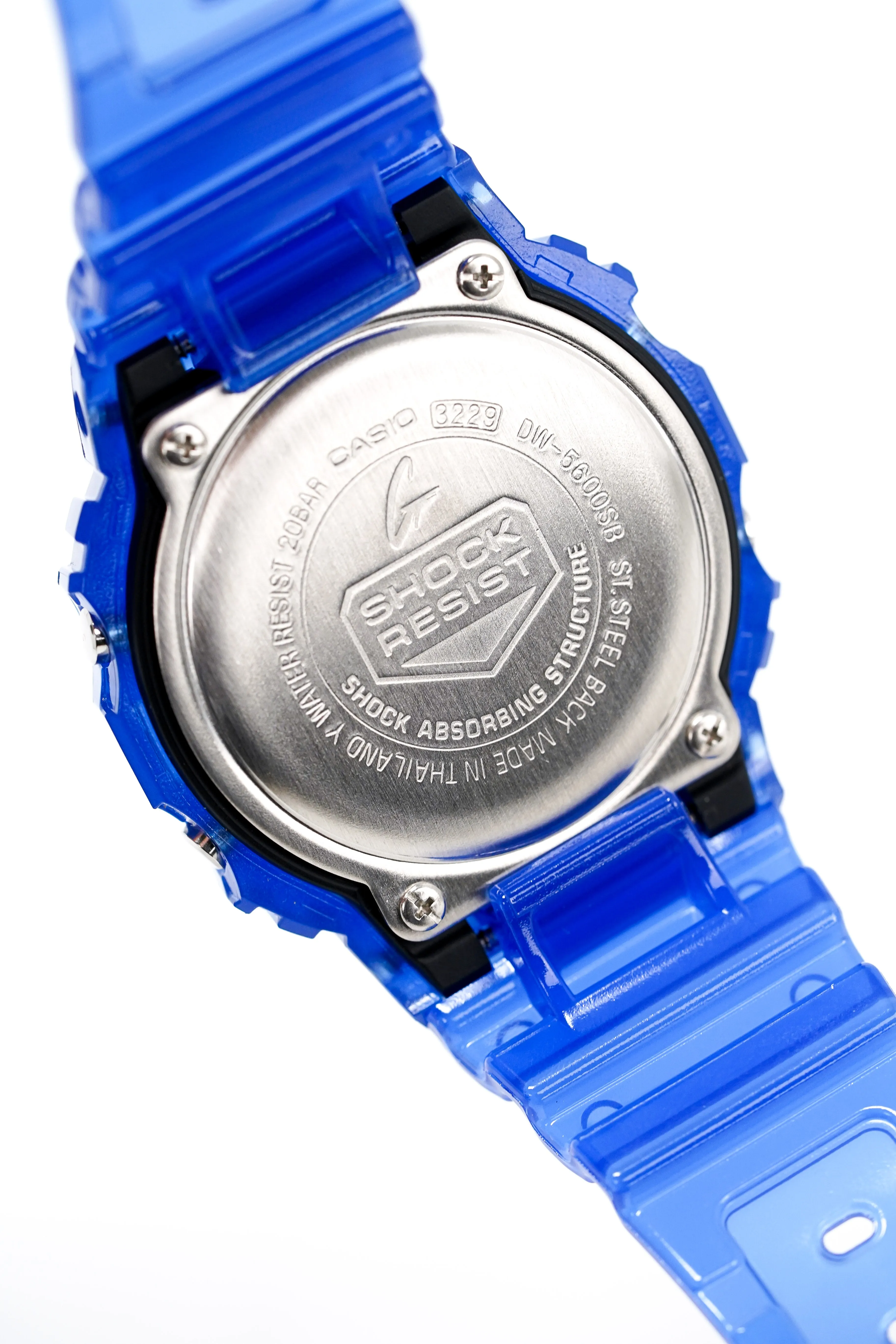 Casio G-Shock Watch Translucent Blue DW-5600SB-2DR