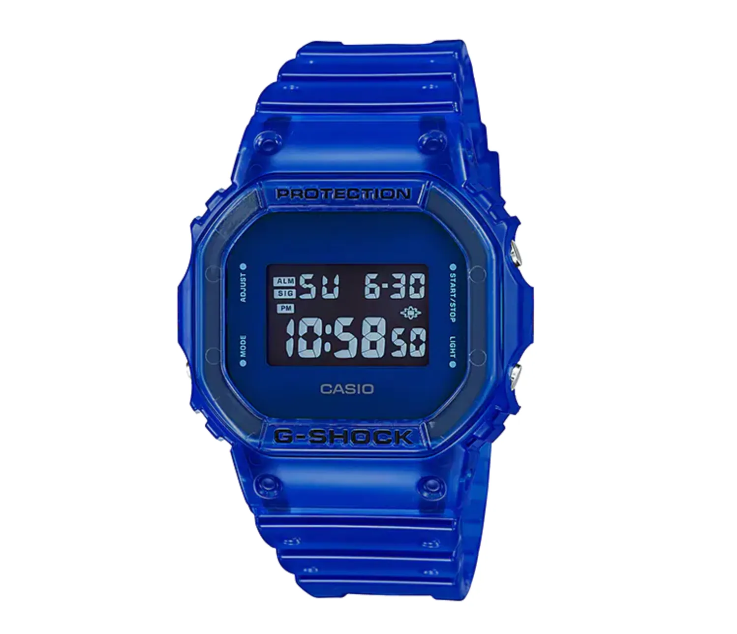 Casio G-Shock Watch Translucent Blue DW-5600SB-2DR