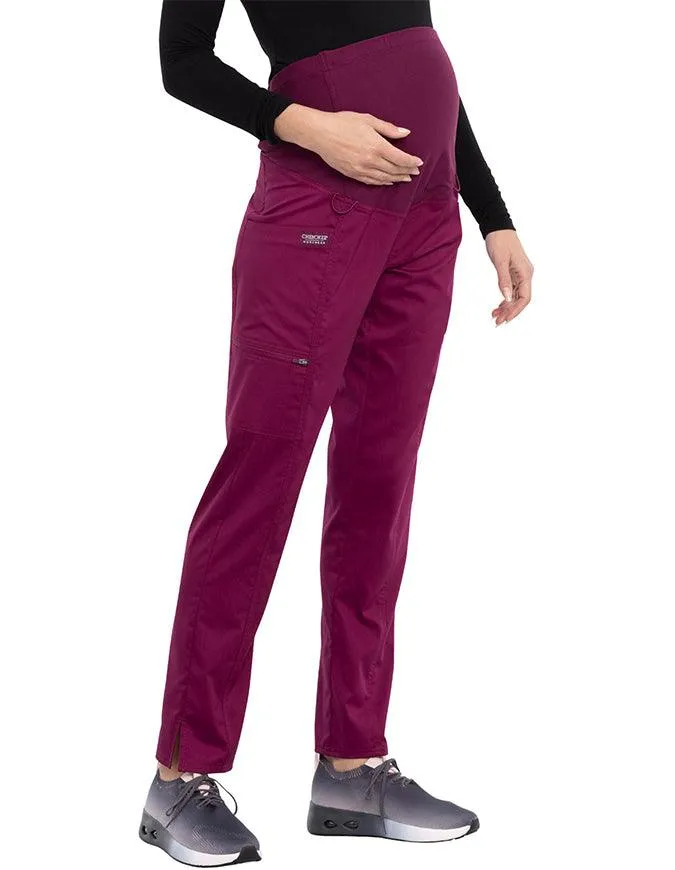 Cherokee Workwear Revolution Women's Slim Fit Maternity Pant