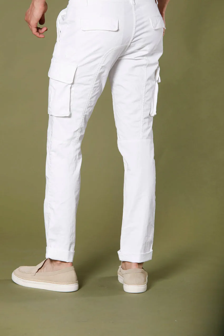 Chile pantalone cargo uomo in twill extra slim ①