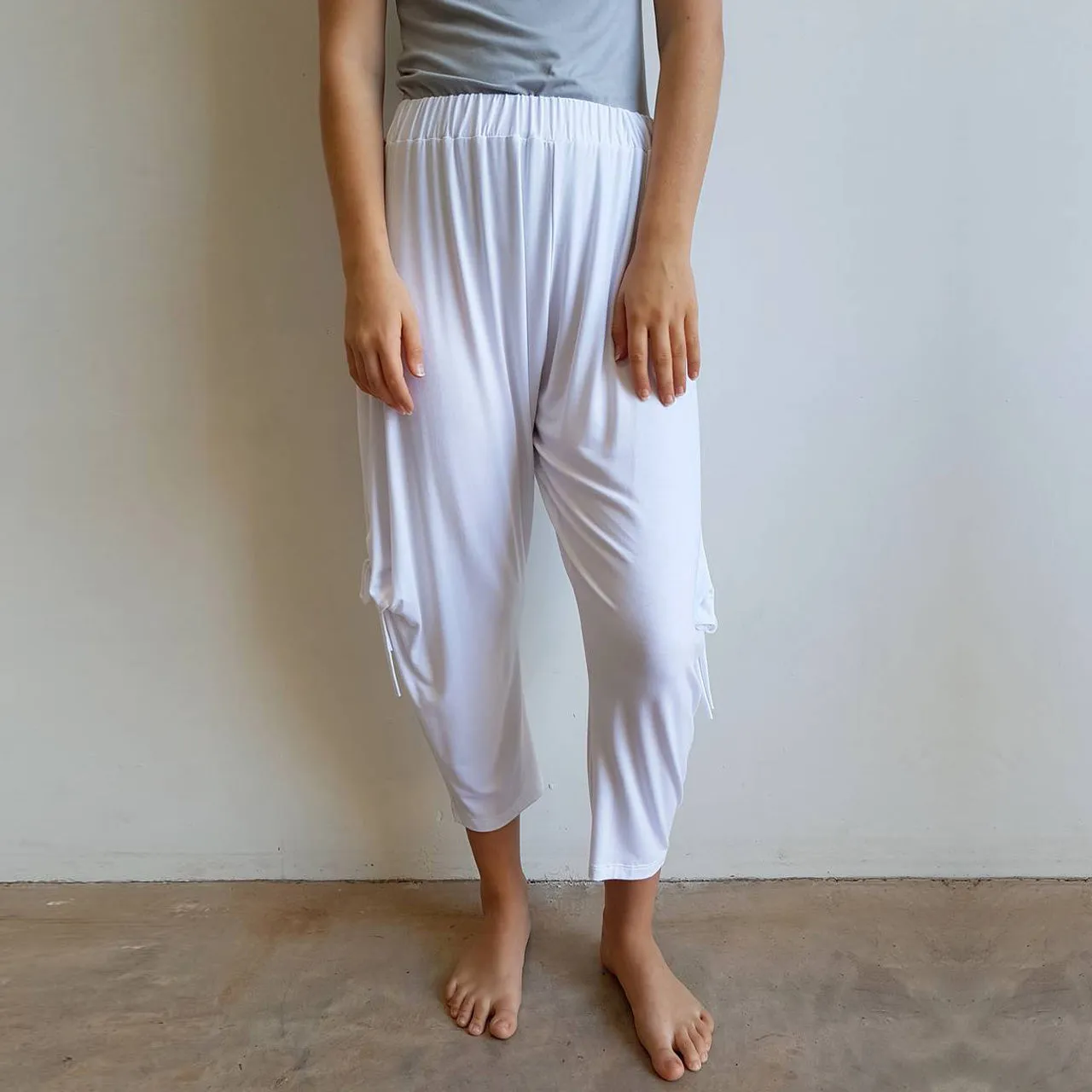 Chillaxed Drop Crotch Pant in Bamboo