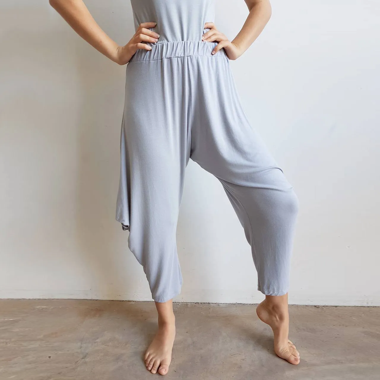 Chillaxed Drop Crotch Pant in Bamboo