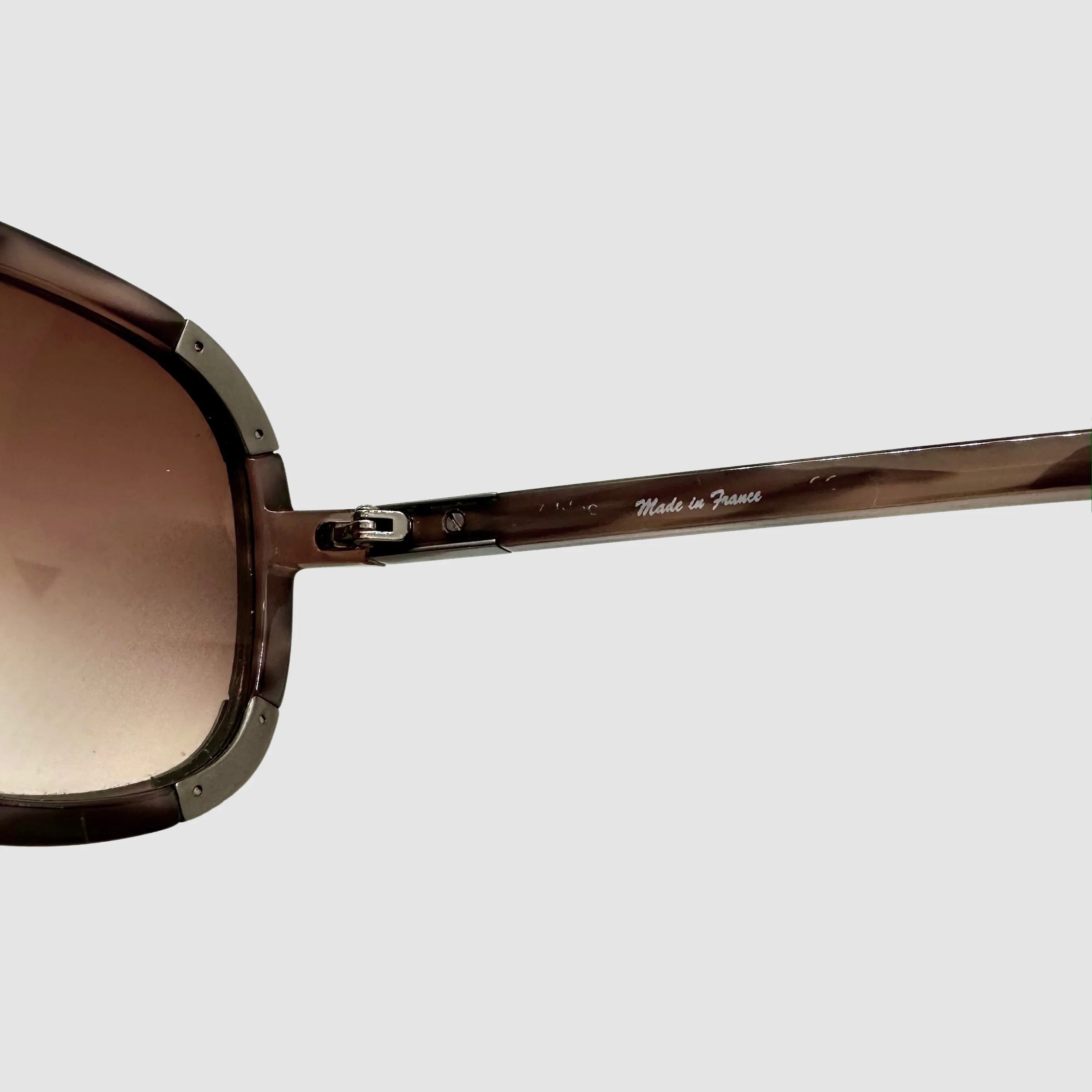 Chloé Oversized Smokey Tortoiseshell Resin Sunglasses