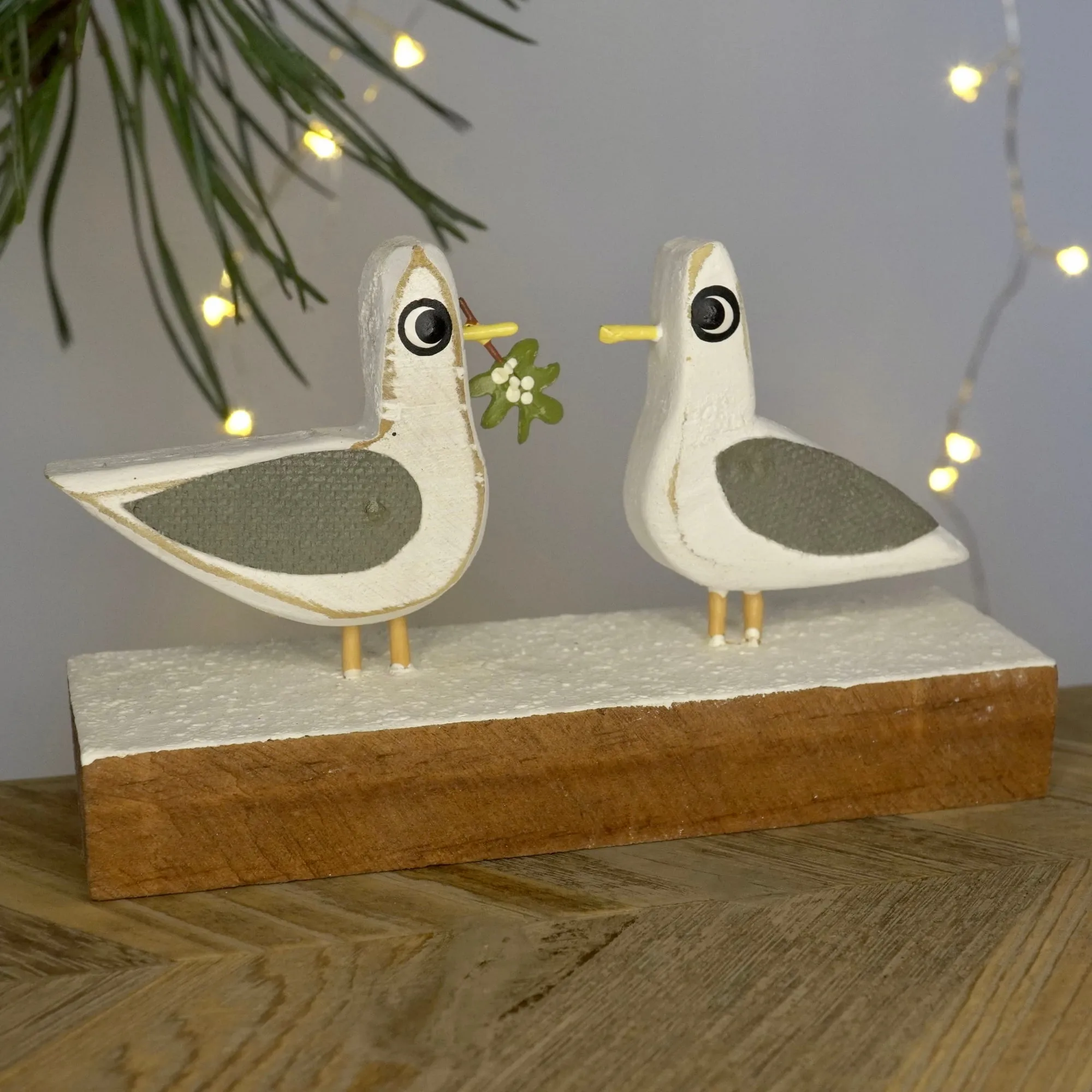 Christmas Seagulls in love