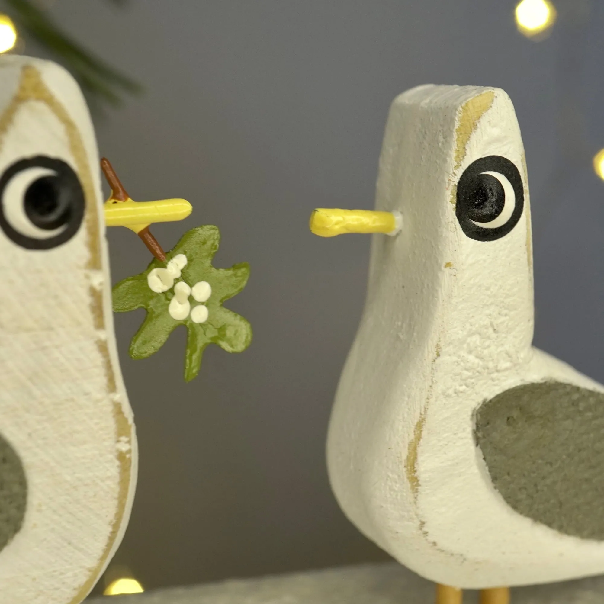 Christmas Seagulls in love