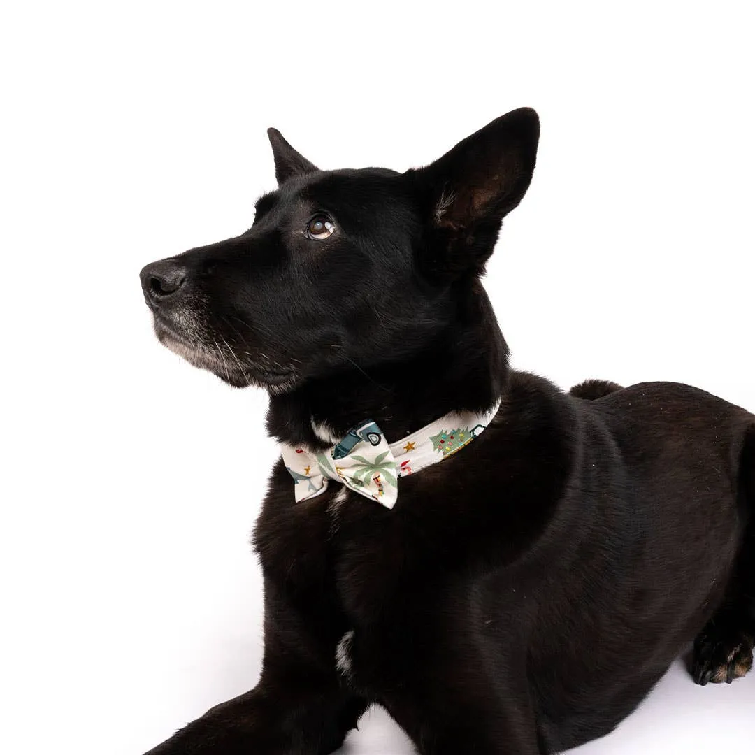 Coastal Christmas Pet Bow Tie