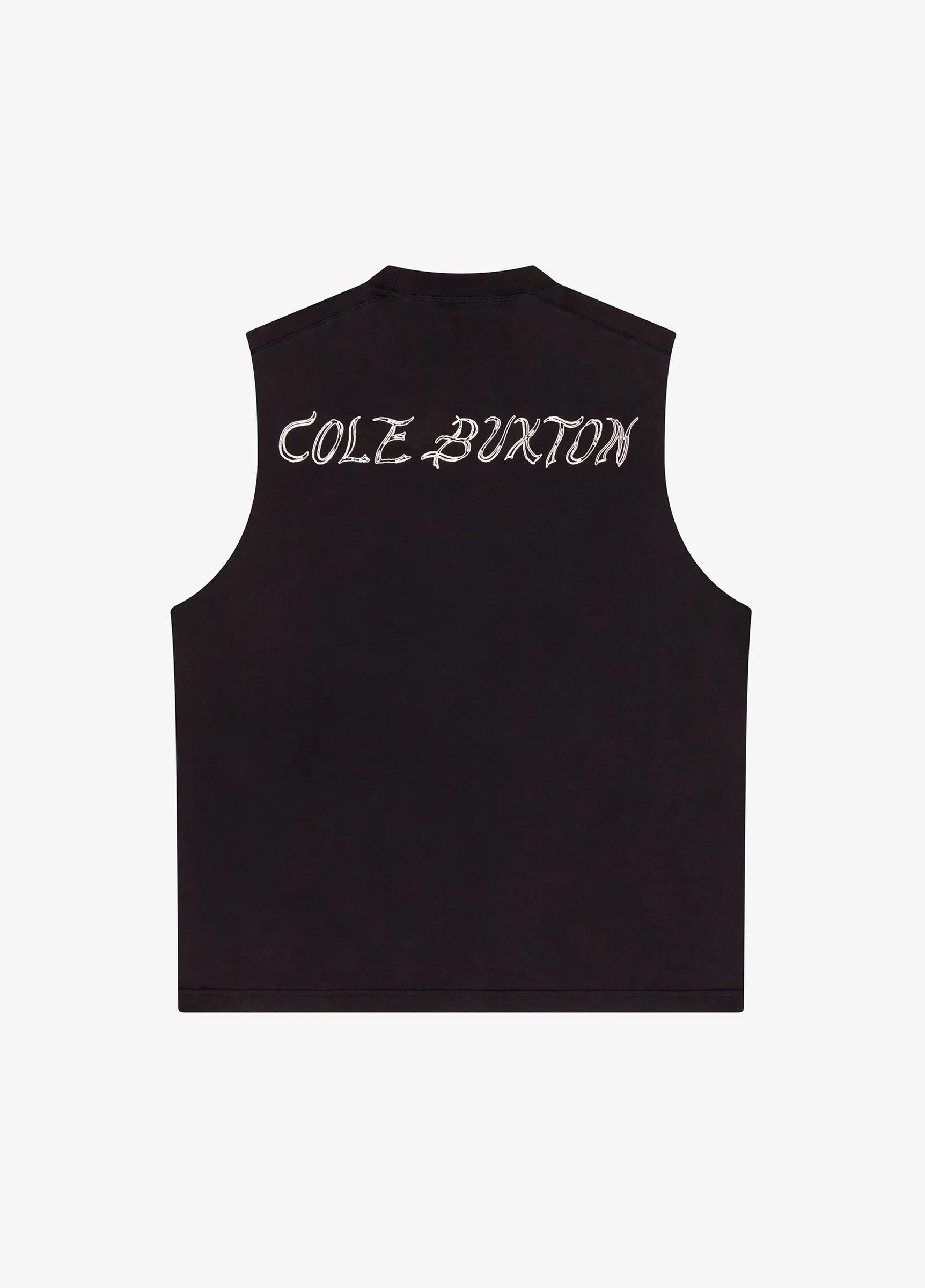 CUT OFF TRUCKER VEST