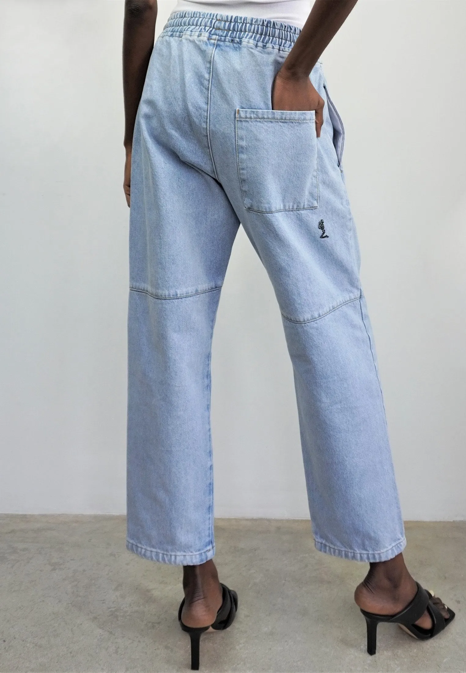 DEMAND JEANS BLUE FADED WASH