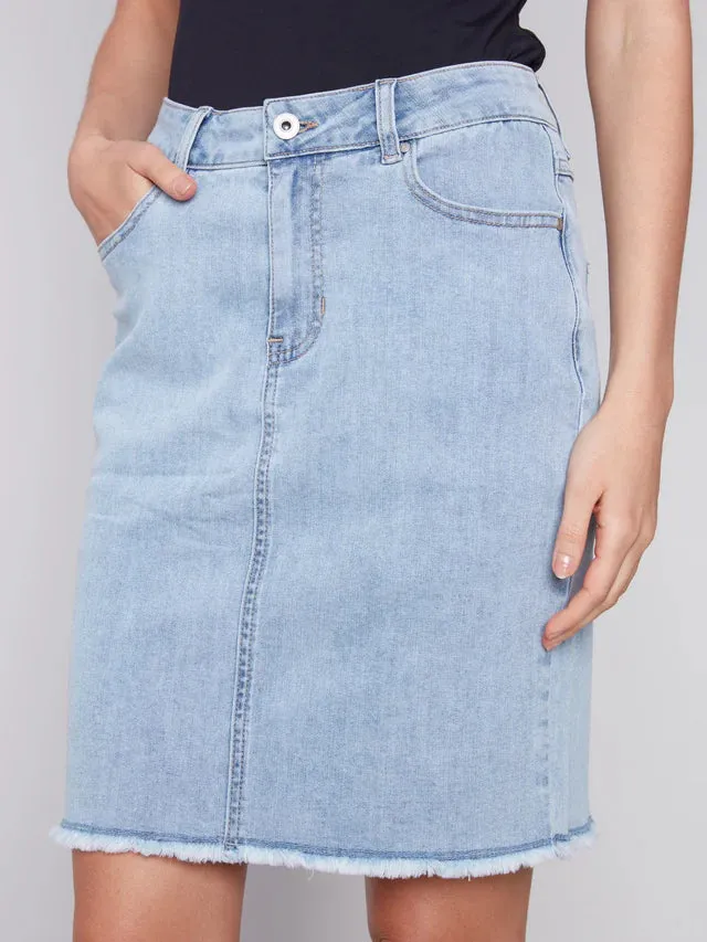 DENIM SKIRT