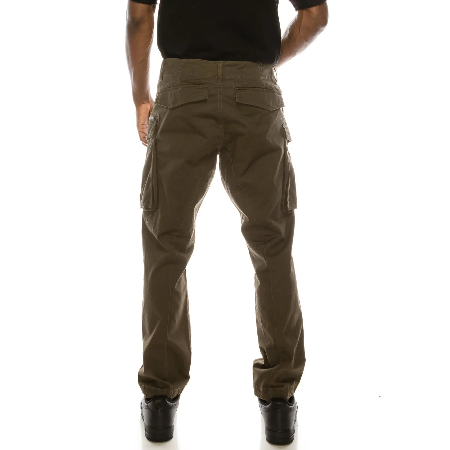 DL1291 Big Cargo Zipper Color Pants (Open Pack)