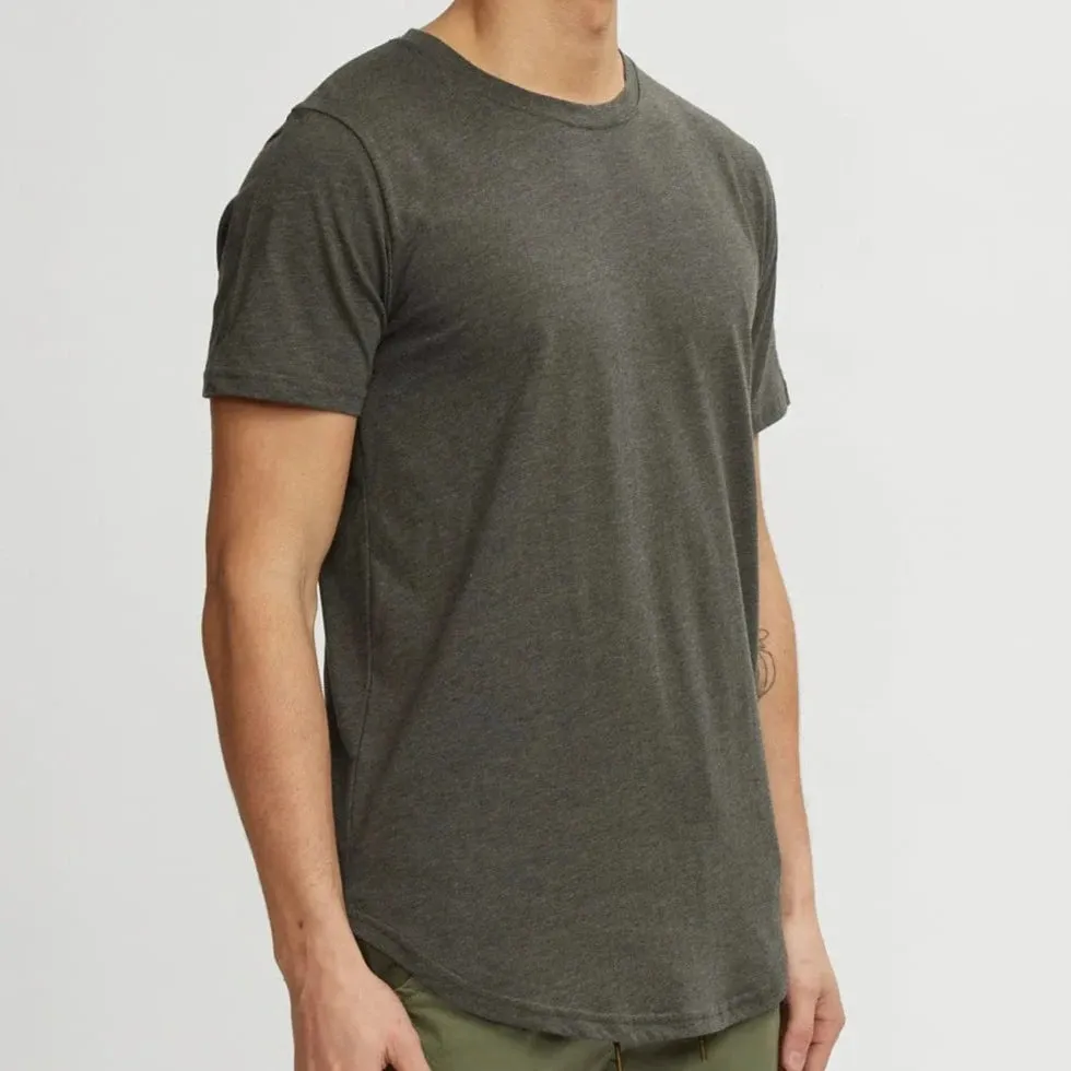 Eazy Scoop Tee (Dark Olive)