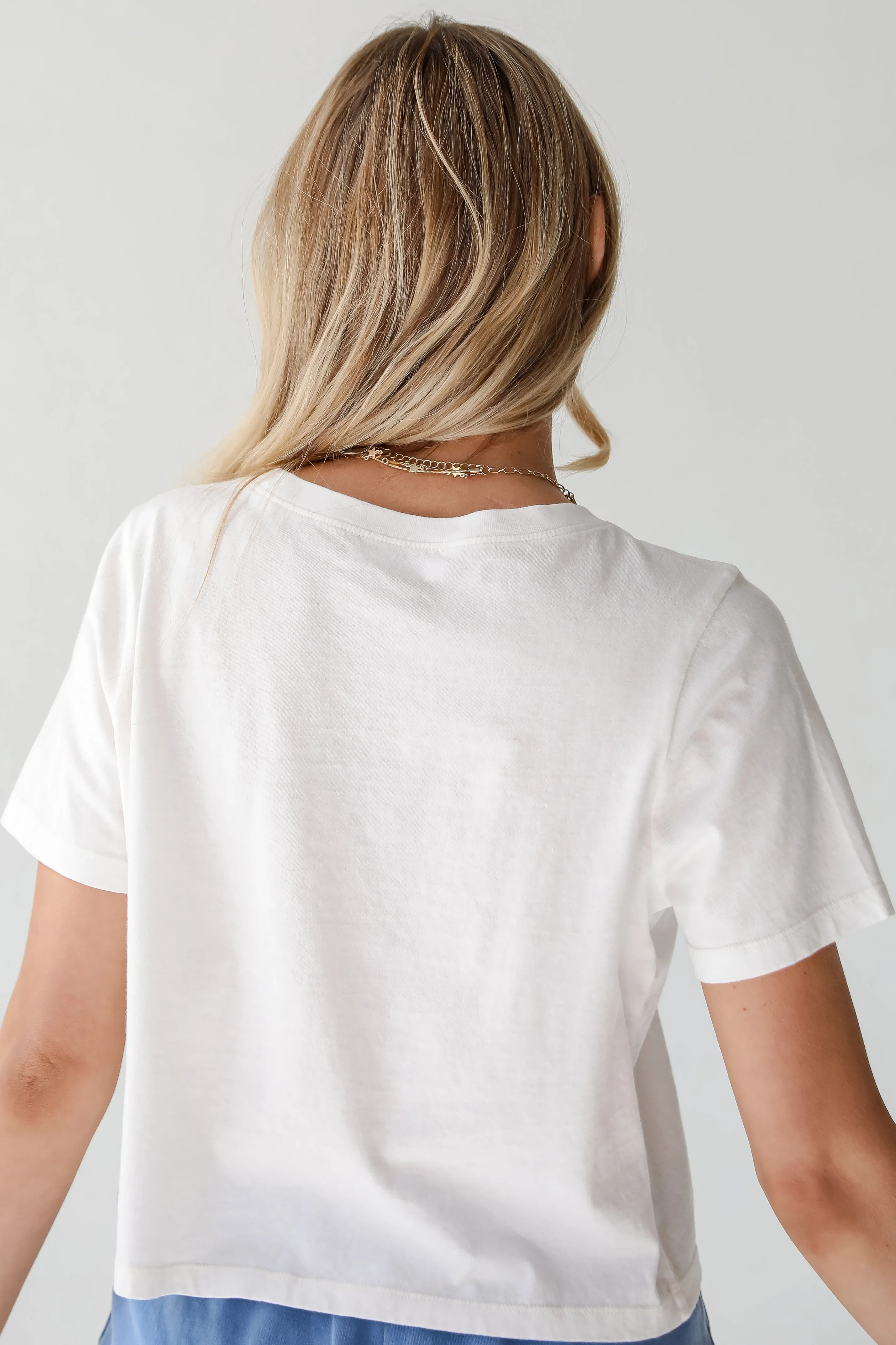 Ellie Everyday Cropped Tee - DU DEAL