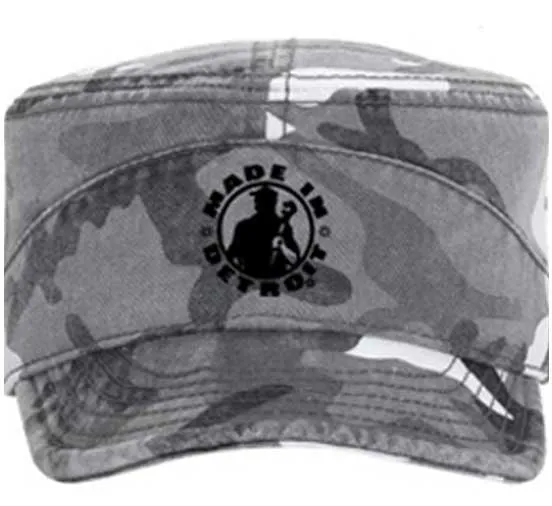 Fidel Cap - Gray Camo w/ Black