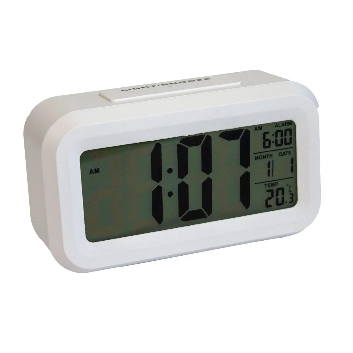 Gear Up Digital Alarm Clock