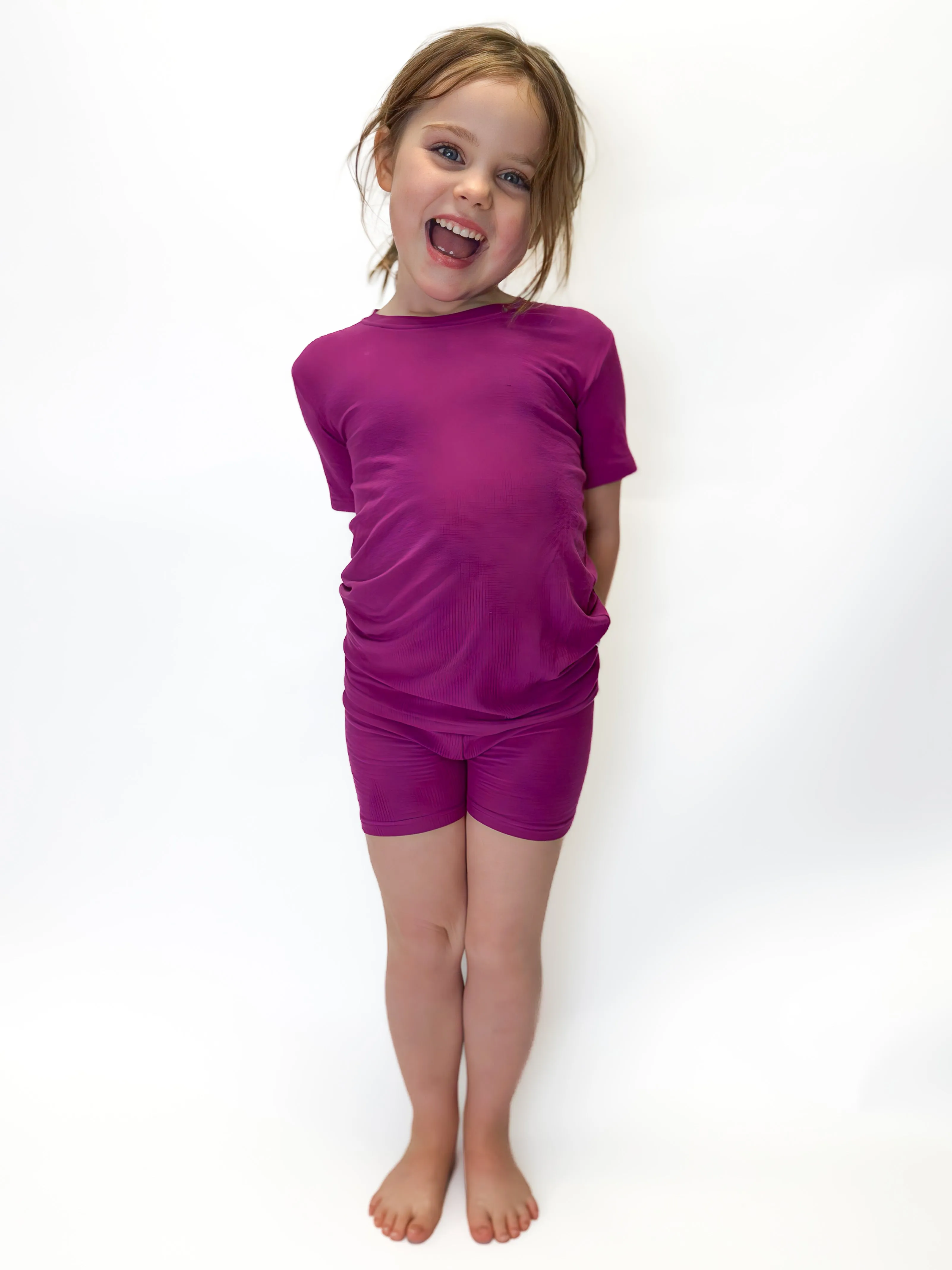 Grape 2 Piece Shorts Set