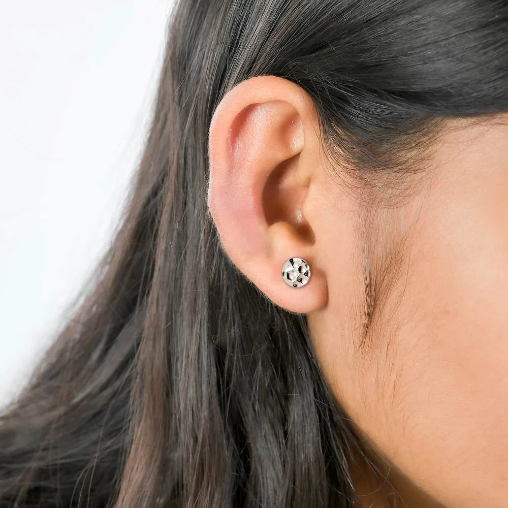 Grecian Micro Sleep Stud Earrings