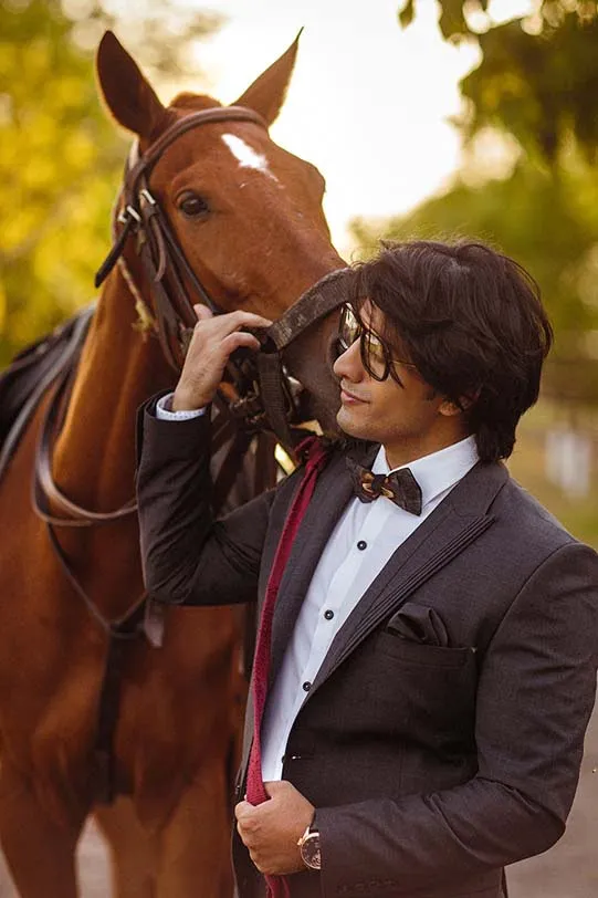 Handcrafted Jacket Paired with a Shirt and Tailored Pants.